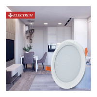 Світильник стельовий вбудований світлодіодний круглий  ELECTRUM 9Вт 4000К  LEO M  B-LD-1956