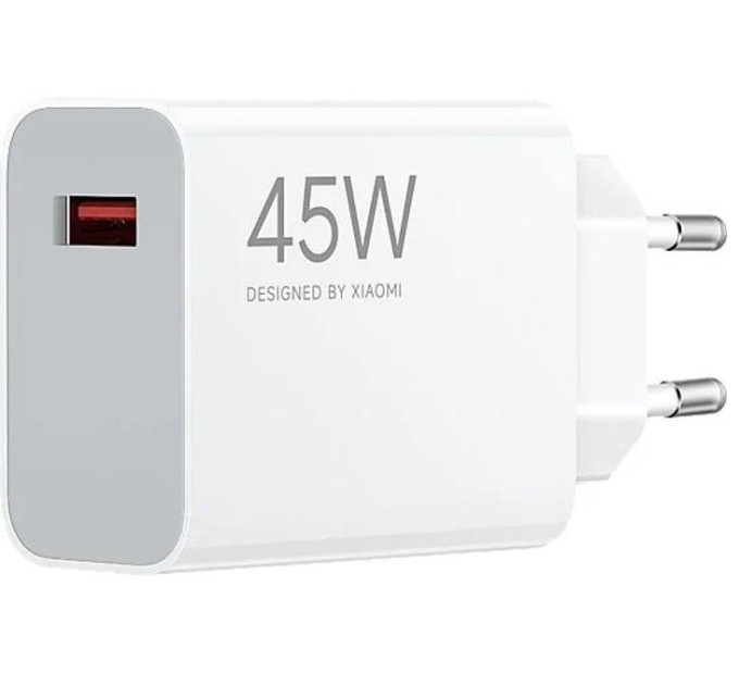 Зарядний пристрій  Xiaomi Turbo Charging 45W White (BHR07SLEU)