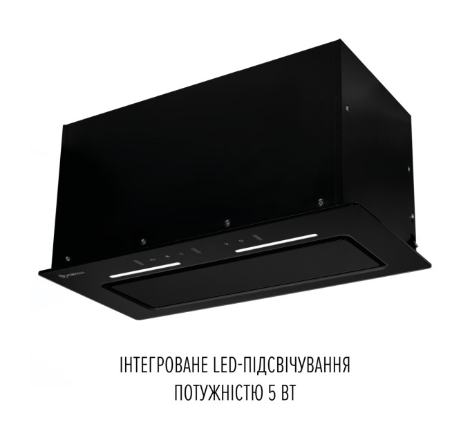 Витяжка повновбудована  PERFELLI NUOVA 6NWRB NERO