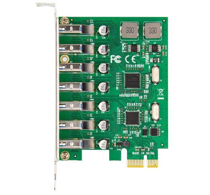 Контролер  Frime PCI-E to 7xUSB 3.0 NEC720210 (ECF-PCIEtoUSB016)