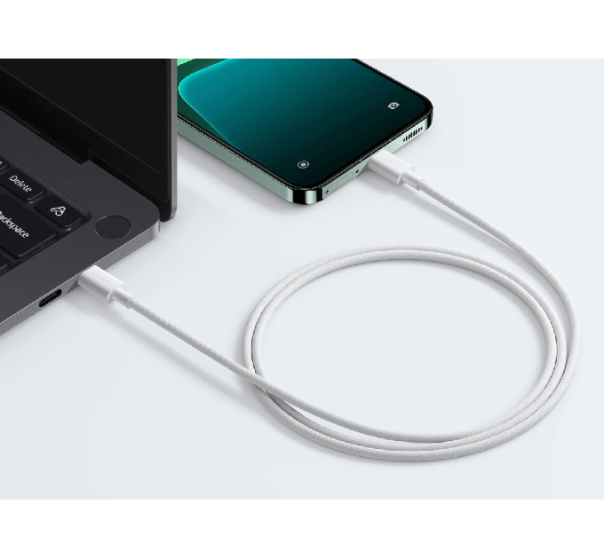 Кабель Xiaomi Braided Type-C-Type-C 60W 3A 1m(BHR0878GL)