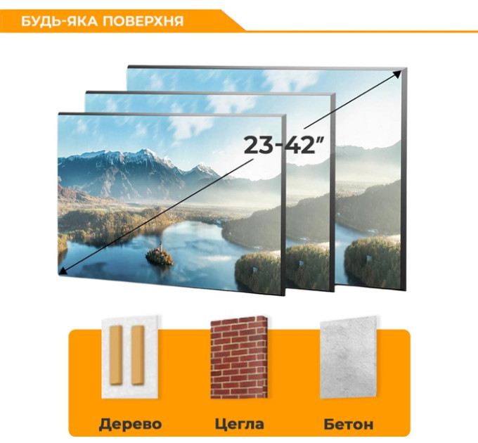 Кріплення настінне  ITECH PD2T 23-42"