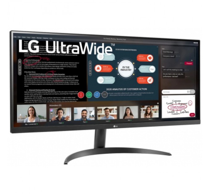 LG Монітор LG 34WP500-B