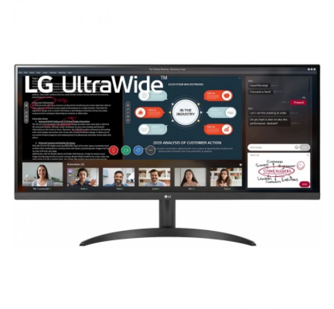 LG Монітор LG 34WP500-B