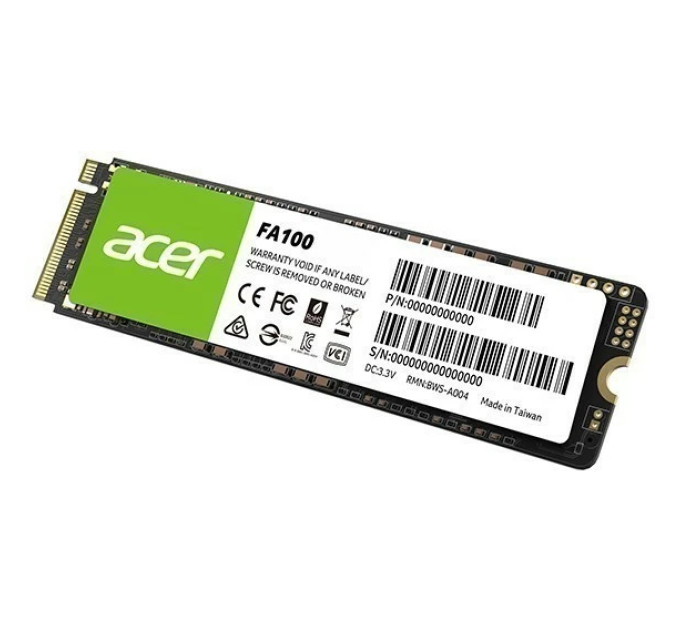 SSD-накопичувач  Acer FA100 2280 PCIe 3.0 x4 256GB (BL.9BWWA.118)