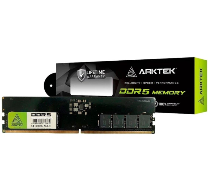 Оперативна пам'ять Arktek DRAM DDR5 16GB 5600MHz, CL-36, 1.35V (AKD5S16P5600)