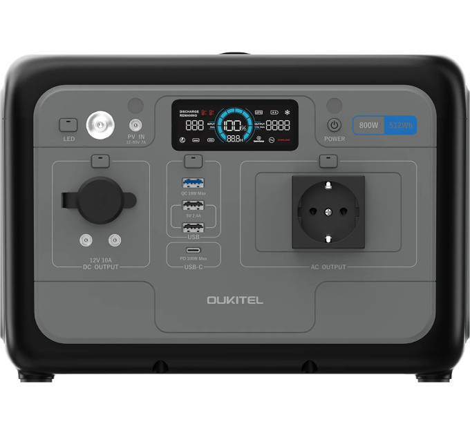 Зарядна станція  OUKITEL P800 800W 512Wh (Р800)