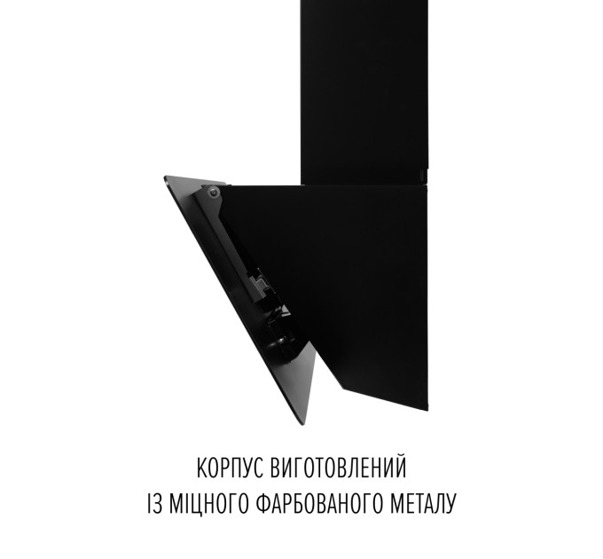 Витяжка декоративна похила  PERFELLI VIO 6HW NERO