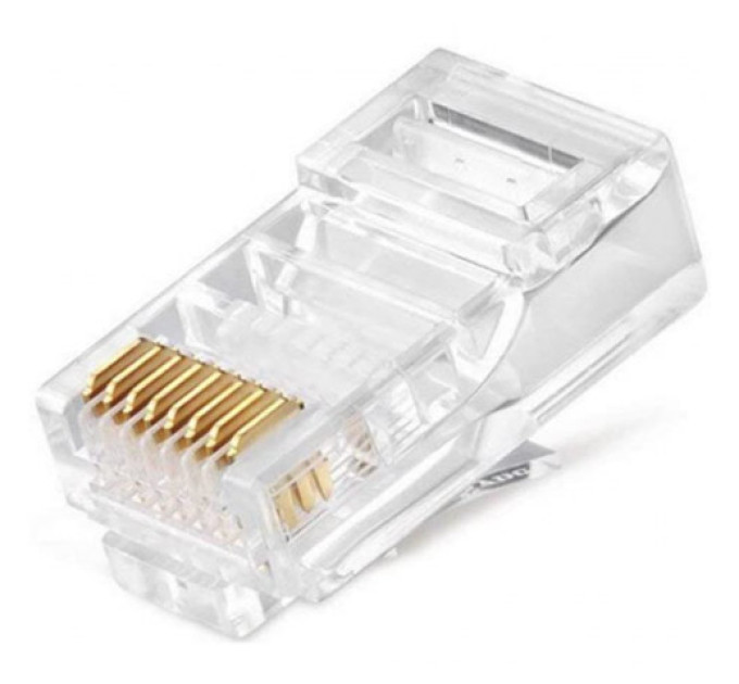 Конектор  MERLION RJ-45 UTP Cat.5e 100шт/уп