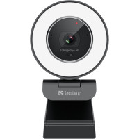 Веб-камера  Sandberg Streamer USB Webcam Pro Elite Full HD, Remote control, USB-A/USB-C connection