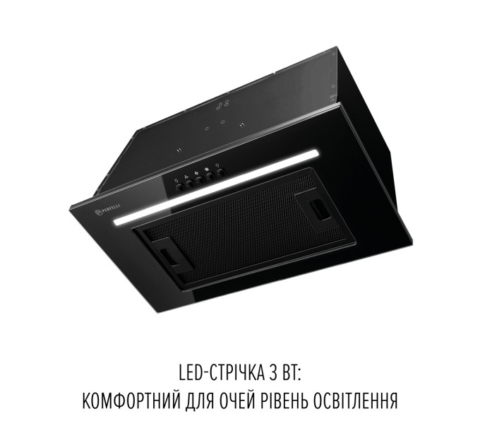 Витяжка повновбудована  PERFELLI LIA 5 NM NERO SILENZIO