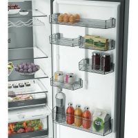 Холодильник  Whirlpool WHK26413XBR6EA1, 2.04 м/No Frost/Інвертор/Нерж.сталь