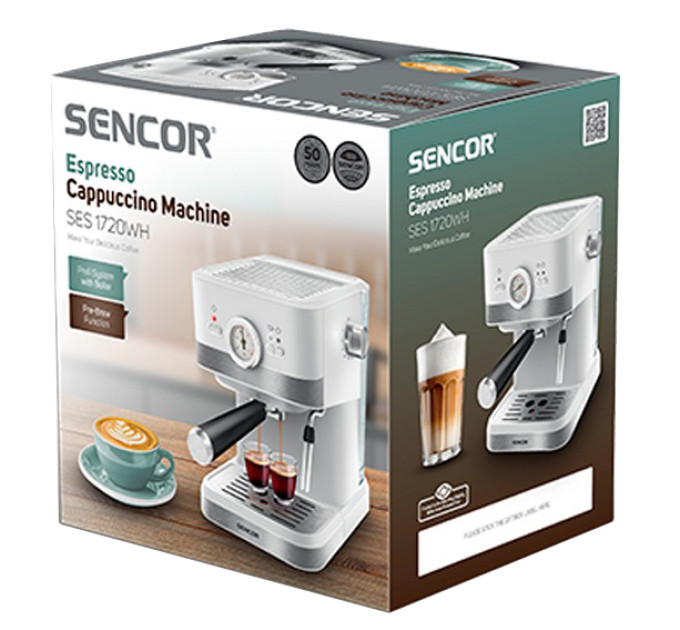 Sencor Кавоварка SENCOR SES 1720WH