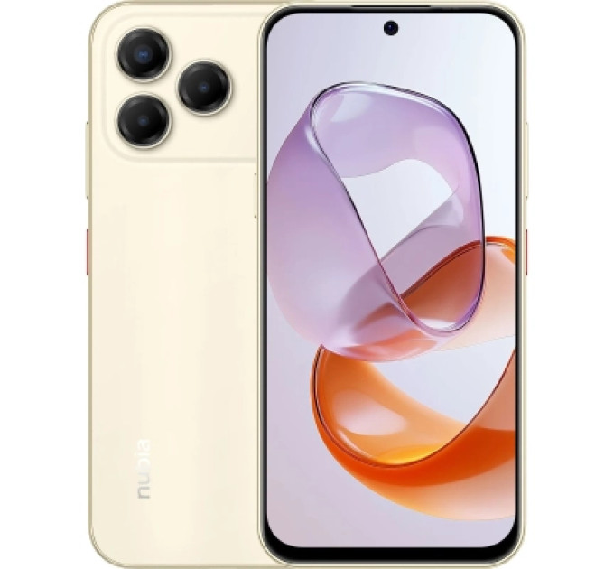 ZTE Мобільний телефон ZTE Nubia V80 Design 4/256GB Yellow (1207913)