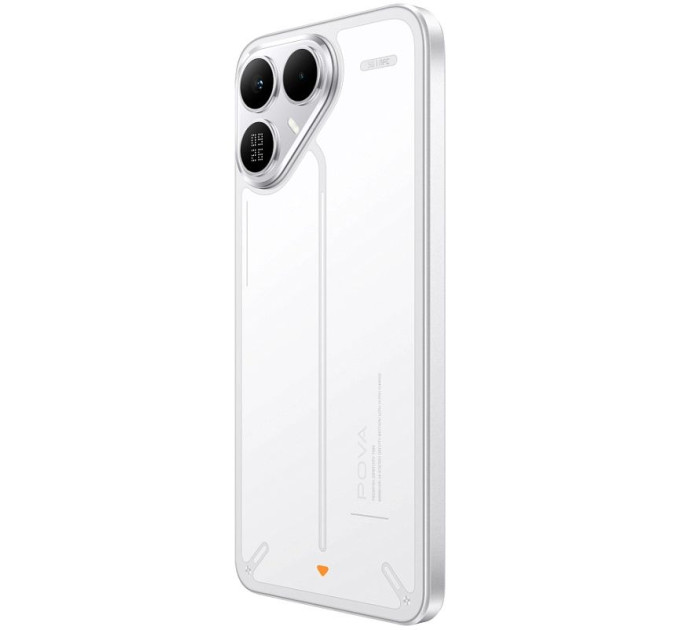 Tecno Смартфон TECNO POVA 8 5G (LK6) 6.76" 8/128ГБ, 2SIM, 8000мА•год, Arc White