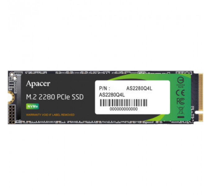 Накопичувач SSD M.2 2280 1TB Apacer (AP1TBAS2280Q4L-1)