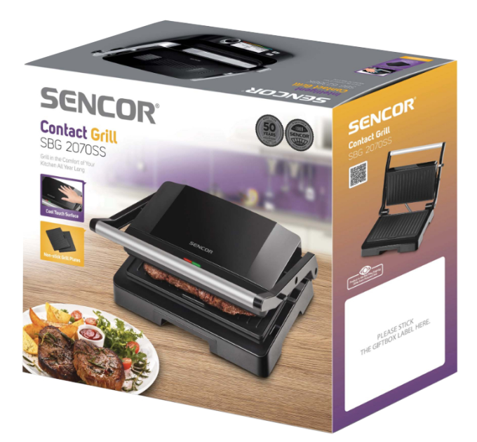 Sencor Гриль Sencor SBG 2070SS
