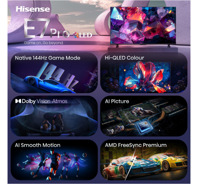 Hisense LED-телевізор Hisense 85E7S PRO