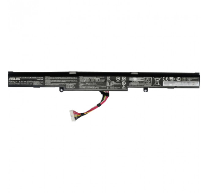 Акумулятор до ноутбука ASUS X450J A41-X550E, 37Wh (2500mAh), 4cell, 14.4V, Li-ion, black (A47765)