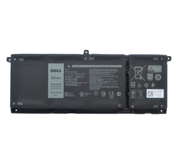 Акумулятор до ноутбука Dell Latitude 5501 H5CKD, 3360mAh (53Wh), 4cell, 15V, Li-ion, black (A47770)