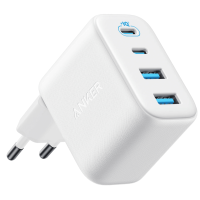 Мережевий зарядний пристрій  ANKER Zolo Charger - 50W, 2xUSB-C & 2xUSB-A (Біла)