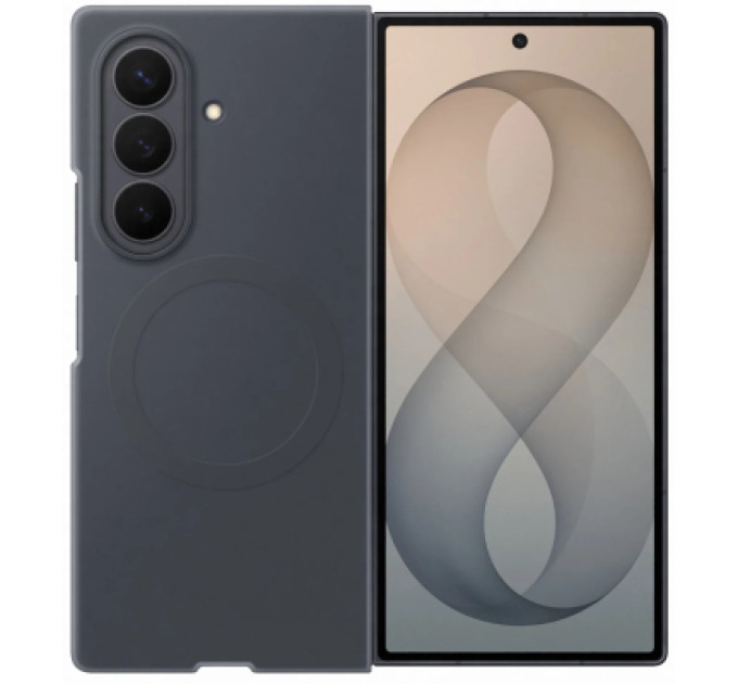Samsung Чохол до мобільного телефона Samsung Galaxy Fold 8 Ultra Silicone Ring Magnet Graphite (EF-EF976CBEGUA)