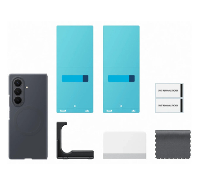 Samsung Чохол до мобільного телефона Samsung Galaxy Fold 8 Ultra Silicone Ring Magnet Graphite (EF-EF976CBEGUA)