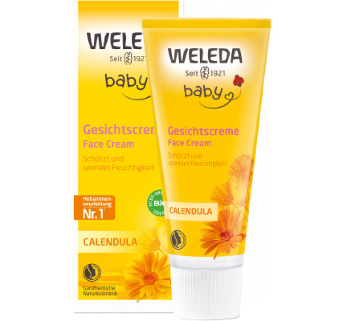 Weleda Дитячий крем Weleda Календула дитячий крем для обличчя 50 ml (4001638096614)