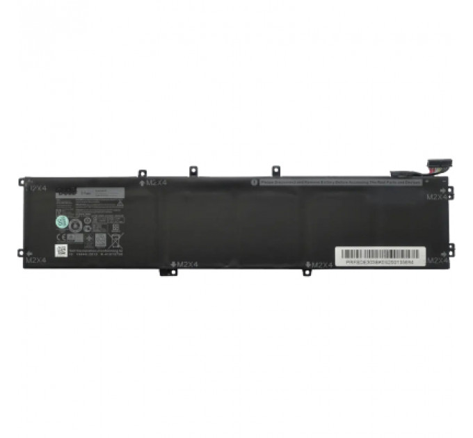 Акумулятор до ноутбука Dell XPS 15-9550 (long)4GVGH, 84Wh (7260mAh), 6cell, 11.4V, Li-ion, black (A97245)