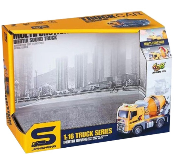 CARS S Іграшка CARS S Вантажівка жовта 1:20 (CJ-4358569)