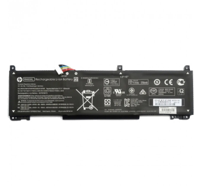 Акумулятор до ноутбука HP ProBook 450 G8 RH03XL, 45Wh (3790mAh), 3cell, 11.4V, Li-ion, black (A47761)