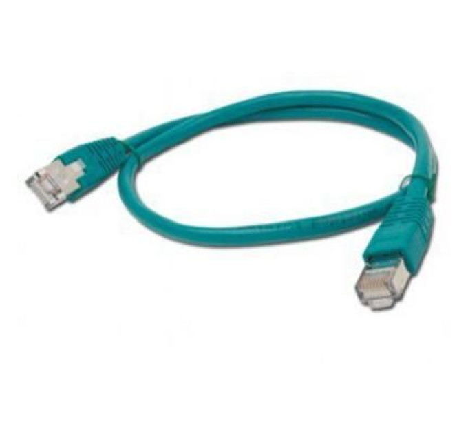 Cablexpert Патч корд Cablexpert PP6-0.5M/G, FTP, категорія. 6, литий,  50u" штекер із фіксатором, 0.5 м, зелений