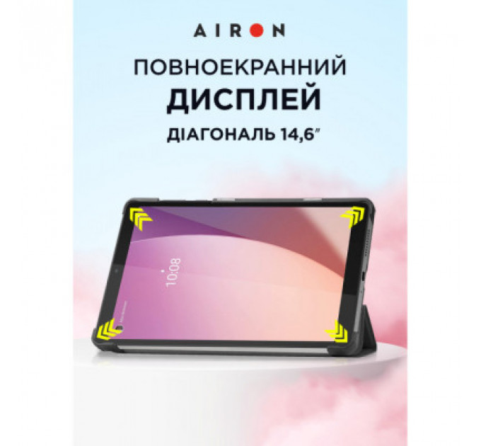 Чохол до планшета AirOn Premium Lenovo Tab M8 4th Gen (TB-300FU) + protective film black (4822352781092)