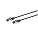 Cablexpert Патч корд Cablexpert PP8-LSZHCU-BK-1.5M, S/STP, литий, 50u" штекер із фіксатором, 1,5 м, чорний