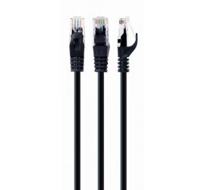 Cablexpert Патч корд Cablexpert PP6U-1.5M/BK, UTP, категорія. 6, литий,  50u" штекер із фіксатором, 1.5 м, чорний
