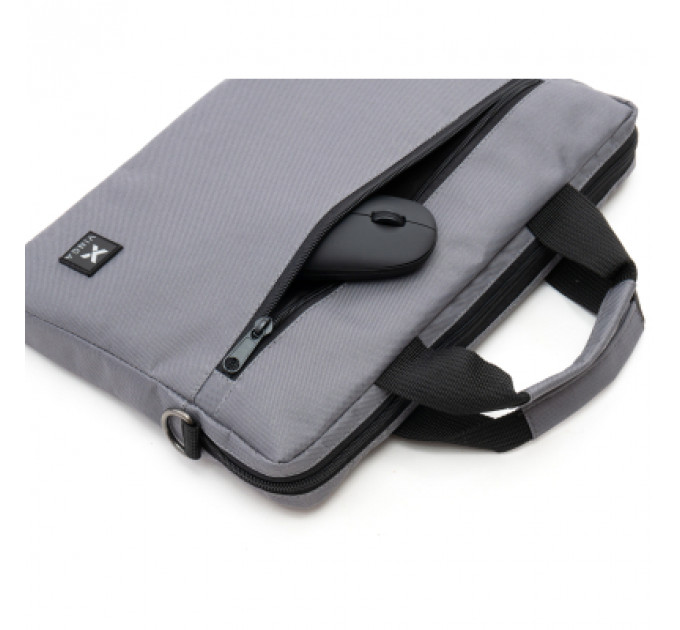 Сумка для ноутбука Vinga 14" NB1401 gray (NB1401GR)
