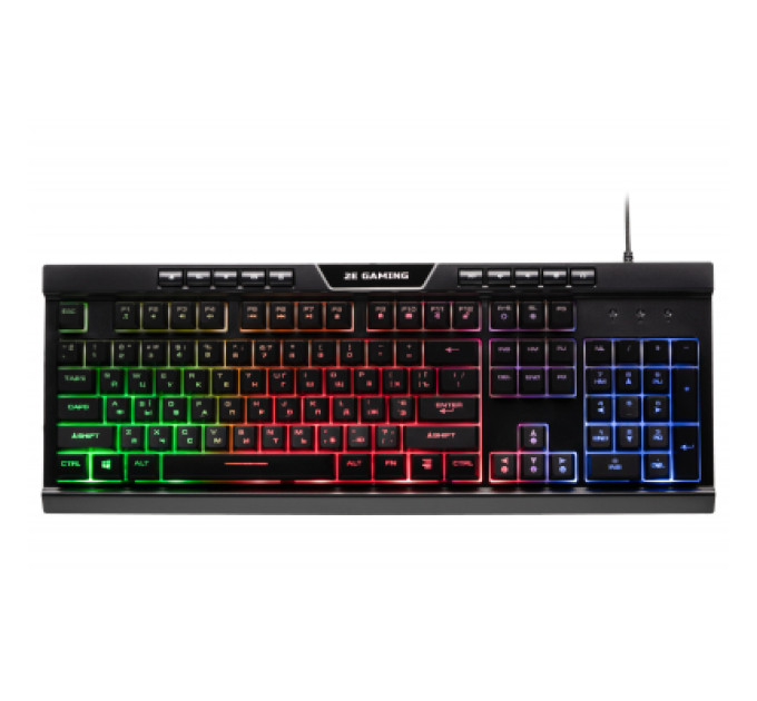 2E Клавіатура 2E GAMING KG300 LED USB Black (2E-KG300UB)