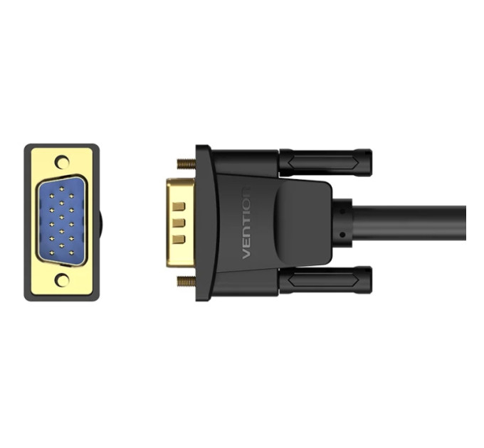 Vention Кабель мультимедійний VGA 15M-15M 2.0m ferrite Vention (DAEBH)