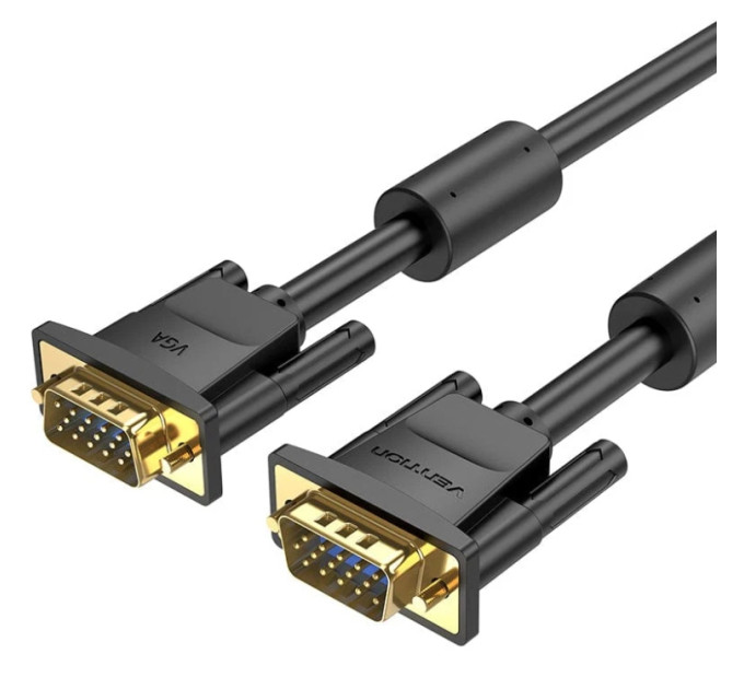 Vention Кабель мультимедійний VGA 15M-15M 2.0m ferrite Vention (DAEBH)