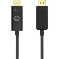 Кабель мультимедійний DisplayPort to HDMI 1.0m 4K 60hz Active (40902160) HP (DHC-DP04-01M)