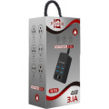 Voltronic Зарядний пристрій Voltronic TВ-Т05, 4*USB Black (ТВ-Т05-Black)