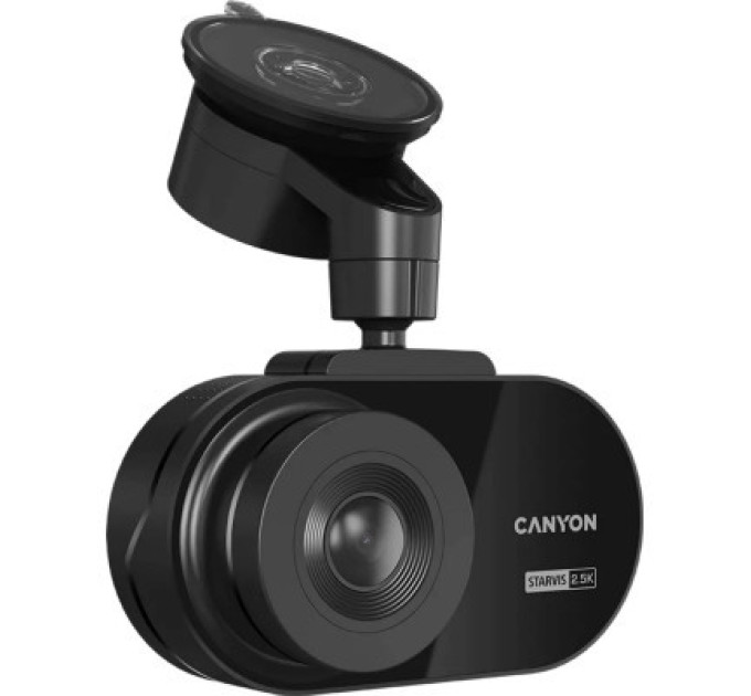 Canyon Відеореєстратор Canyon DVR25 WQHD 2.5K 1440p Wi-Fi Black (CND-DVR25)