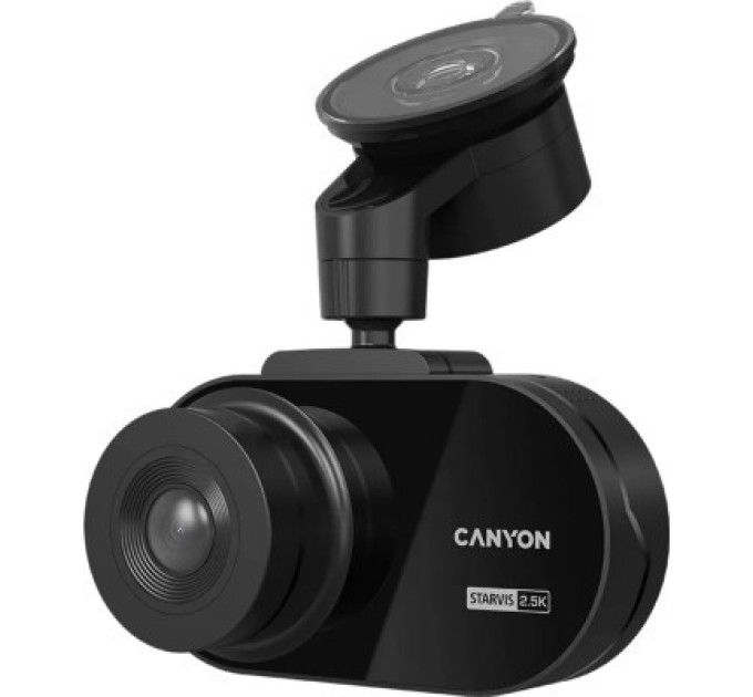 Canyon Відеореєстратор Canyon DVR25 WQHD 2.5K 1440p Wi-Fi Black (CND-DVR25)