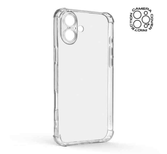 Armorstandart Чохол до мобільного телефона Armorstandart Air Force Apple iPhone 16 Plus Camera cover Clear (ARM78501)