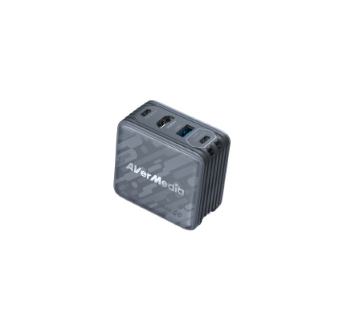 AVerMedia Зарядний пристрій AVerMedia GC313 CORE GO 100W 2хUSB-С 1хUSB-A 1xHDMI black (40AAGC313AWN)