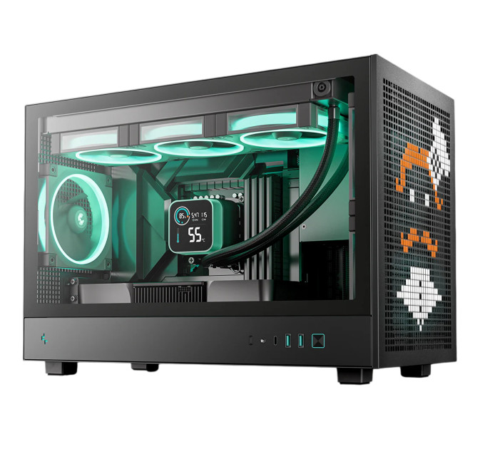 Deepcool Корпус DeepCool CH260 Black (R-CH260-BKNGM0-G-1) без БЖ