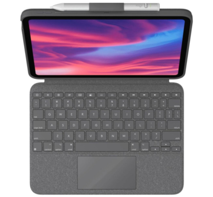 Logitech Чохол до планшета Logitech Combo Touch Keyboard iPad 10.9" 10th Gen 2022 Oxford Gray (L920-011382)