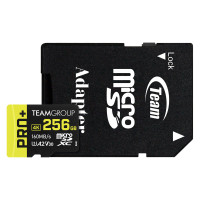 Карта пам'яті Team 256GB microSDXC class 10 UHS-I U3 V30 A1 Pro+ (TPPMSDX256GIA2V3003)