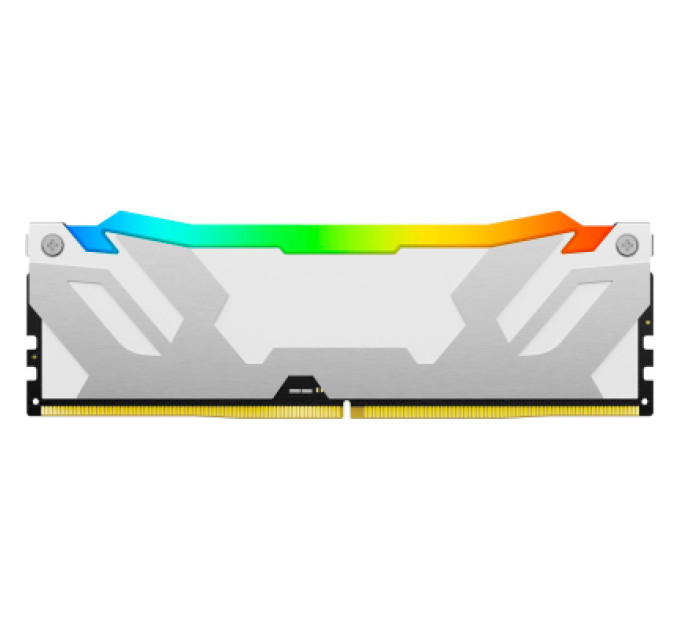 Kingston Fury (ex.HyperX) Модуль пам'яті для комп'ютера DDR5 32GB (2x16GB) 8000 MHz Renegade RGB White XMP Kingston Fury (ex.HyperX) (KF580C38RWAK2-32)