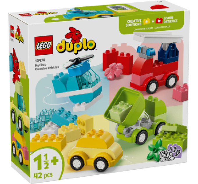 LEGO Конструктор LEGO DUPLO My First Творчі транспортні засоби (10474)